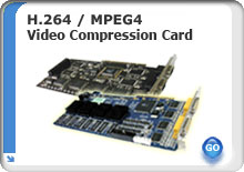 Okina USA H.264 / MPEG4 Hardware Compresion Card