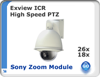  Okina USA 26x and 18x Exview ICR High Speed PTZ